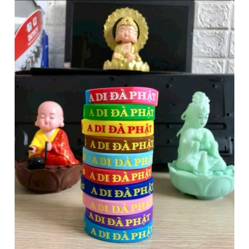 Set 5 Vòng Tay A Di Đà Phật bền đẹp