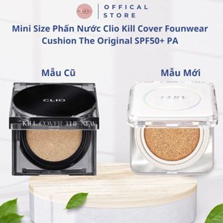 Mẫu mới Phấn Nước che khuyết điểm Clio Mini Kill Cover Cushion 5gr