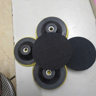 Đế Dán Chà Nhám Cổ Cao 100mm, 125mm cho Máy Mài, Máy Nhám Không Kèm Đinh Khoan.