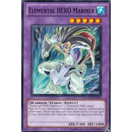 [ Dưa Hấu Yugioh ] Lá bài thẻ Elemental HERO Mariner - Tặng bọc bài nhựa