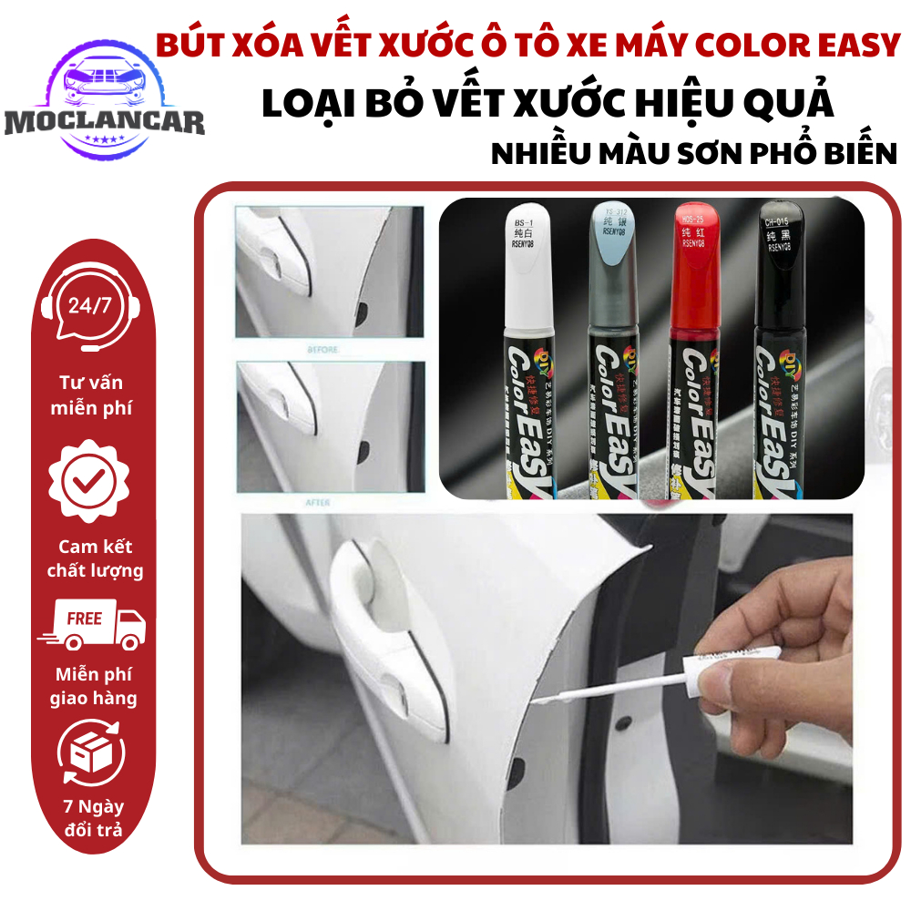 (Sẵn 35 màu) Bút Xoá COLOR EASY