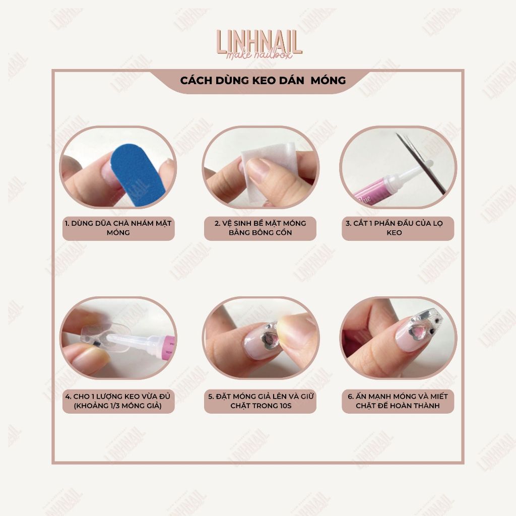 L065 Nail box thiết kế mắt mèo bạc đính nơ | BigBuy360 - bigbuy360.vn