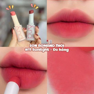 Son Romand New Zero Matte Lipstick #11Sunlight