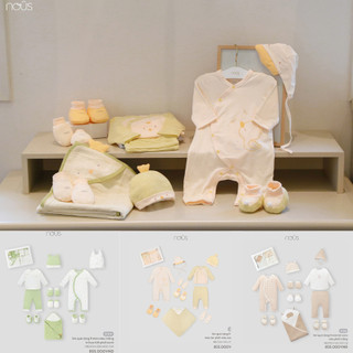 Set Quà Nous Tặng Đầy Tháng 9 Món Nous Siêu Đáng Yêu (3-5kg)