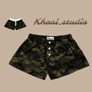 QUẦN SHORT KHOAI.STUDIO  ྀི  CHẤT KAKI DÀY DẶN CẠP THẤP HOẠ TIẾT NĂNG ĐỘNG CÁ TÍNH