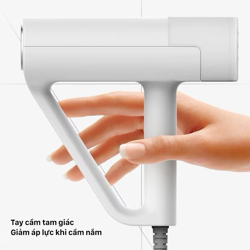 [HCM] Bàn ủi hơi nước Deerma HS100 nhỏ gọn công suất 1000W là phẳng các loại vải
