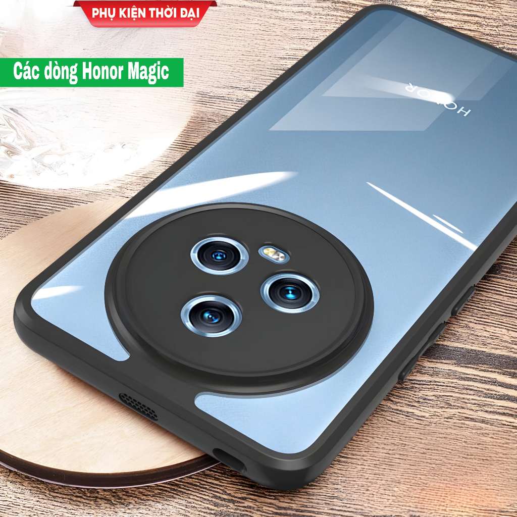 Ốp lưng Honor Magic 7 / 7 Pro / Magic 6 / 6 Pro / Magic 5 Pro / 5 Ultimate / 6 Ultimate trong suốt v