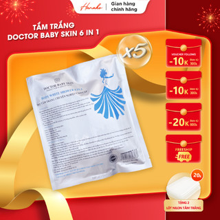 [COMBO] 5 Gói Tắm Trắng Body White Shower 6 In 1 Doctor Baby Skin