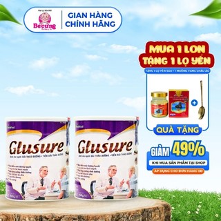  combo 2lon sữa tiểu đường PISILAC GLUSURE 