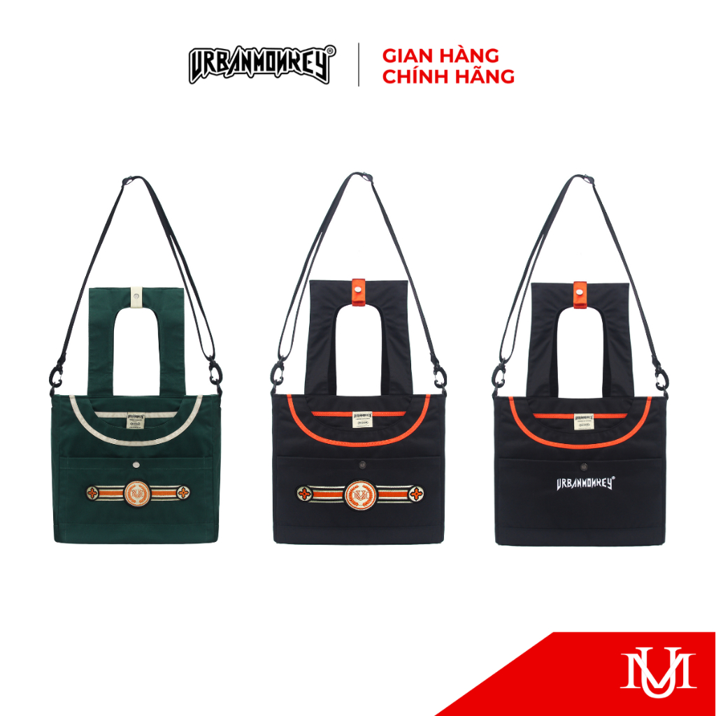 Túi Tote Unisex URBAN MONKEY TOTE BAG CANVAS UM$ Chất Liệu Canvas Dày Dặn 2 Phối Màu Local Brand