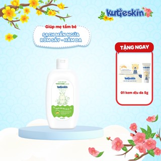 Nước Tắm Gội Thảo Dược Cho Bé Kutieskin 500ml