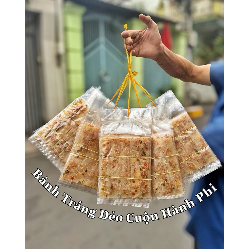 10 BICH BÁNH TRÁNG DẺO CUỐN HÀNH PHI