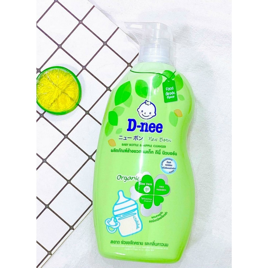 Nước rửa bình sữa D-nee Organic 600ml