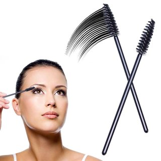 Combo 50c Cây Chà Mực, Chà Lông Mày, Cọ Chuốt Mi Trong Phun Xăm