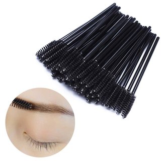 Combo 50c Cây Chà Mực, Chà Lông Mày, Cọ Chuốt Mi Trong Phun Xăm