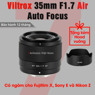  Ống kính AF Viltrox 35mm F1.7 Air  Auto Focus - Lens đa dụng lấy nét tự động dành cho Fujfilm X Sony E Nikon Z 