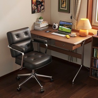 Ghế xoay văn phòng hàng nhập khẩu Ghế ngồi máy tính ngả lưng thiết kế hiện đại chất liệu da pu bảo hành 2 năm