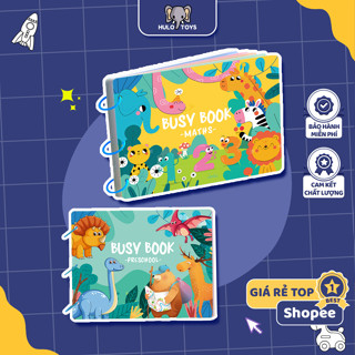 Bóc Dán Giao Dục Thông Minh Cho Bé Hulo Toys, Đồ Chơi Sáng Tạo Cho Trẻ