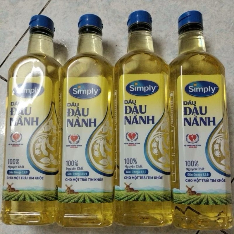 2 CHAI DẦU ĂN 1L + Cafe Vina