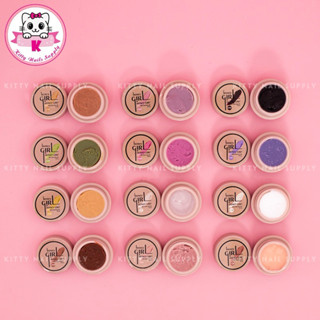 Set gel khô nặn hoa 5D 12 màu Honey Girl không cần luu huỳnh - Kitty Nails Supply