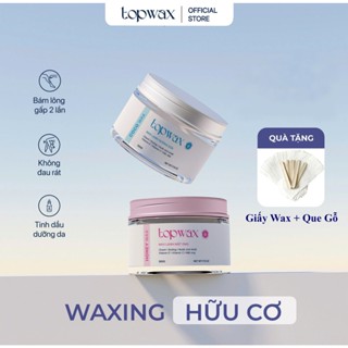 Sáp Wax Lông Top Wax 500G - Tặng Bộ Dụng Cụ Wax Chuyên Dụng,Wax Lông Tay Chân Nách An Toàn Hiệu Quả.
