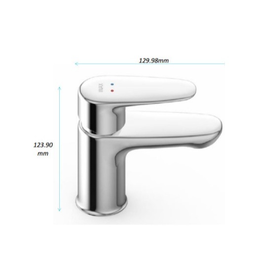 Vòi Nóng Lạnh Chậu rửa Lavabo Chính hãng Inax LFV-1112S (Không bao gồm đầu xi phông)