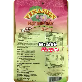 Hạt sen sấy Vinasen gói 500 gram [Date mới]