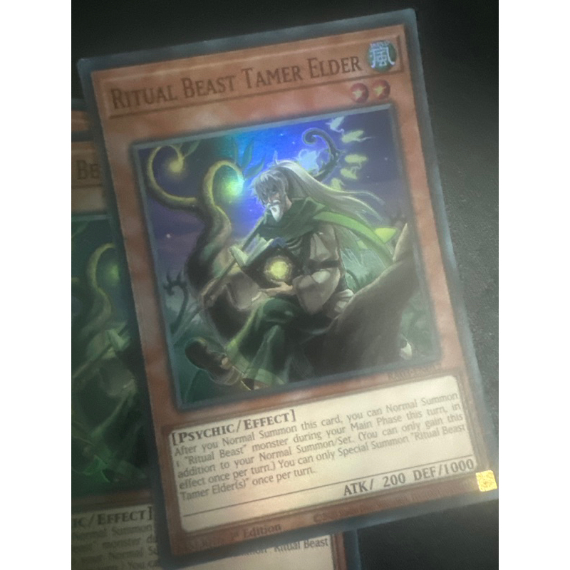 bài yugioh: ritual beast tamer elder