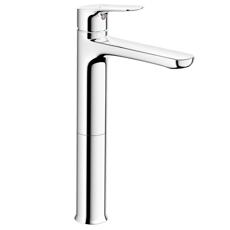 Vòi cao Nóng Lạnh Chậu rửa Lavabo đặt bàn đá chính hãng Inax LFV-1402SH (Không bao gồm đầu xi phông)