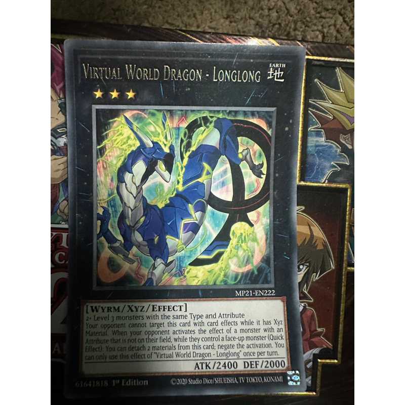 bài yugioh: virtual world dragon- long long