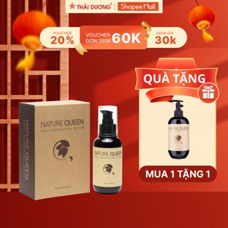 Serum NATURE QUEEN giúp mọc tóc 100ml TẶNG 1 dầu gội Nature Queen 480ml - HSD: tháng 11/2025 - Sao Thái Dương