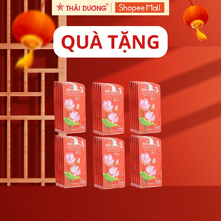 Combo 6 dây dầu gội Thái Dương 3 Hoa Sen (1 dây 10gói)