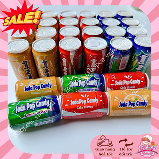 (Combo 10 hũ) Kẹo xê trái cây soda pop~10gr