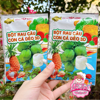 Bột làm thạch rau câu Dẻo|Giòn Hiệp Long (gói 12gr)