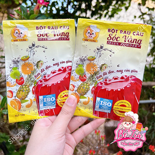 Bột làm thạch rau câu Dẻo|Giòn Hiệp Long (gói 12gr)