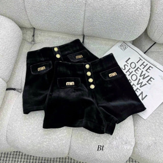 quần nhung 3,4 khuy cạp cao hoạ tiết sang chảnh hàng Qcl1