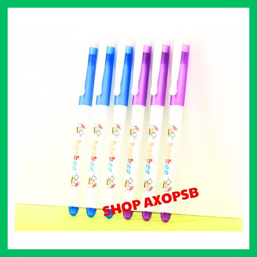 Bút lông kim beebee màu tím thiên long FL04