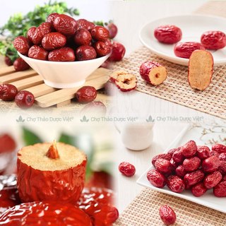 Táo Đỏ Hàn Quốc 100g, táo đỏ Tân Cương sấy khô, quả to dày thịt, hạt nhỏ, ăn vặt, pha trà, hầm canh