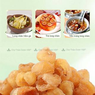 Long nhãn Hưng Yên 500g, long nhãn sấy khô, trà long nhãn cùi dày, nấu chè sen, pha trà vị ngọt tự nhiên