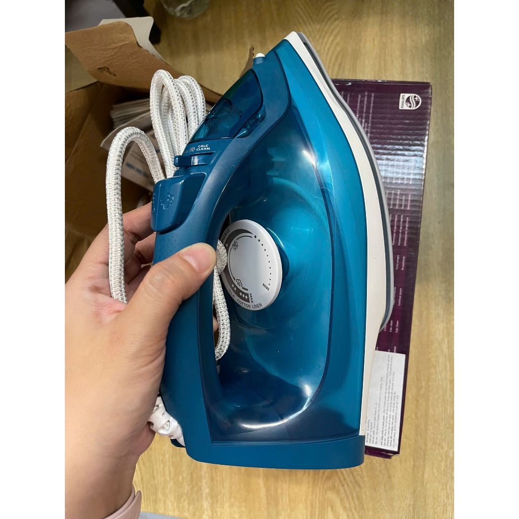 (XẢ KHO HÀNG HƯ ĐÁY HỘP) BÀN ỦI HƠI NƯỚC PHILIPS GC1756/20 - QUÉT MÃ QR BẢO HÀNH TOÀN QUỐC