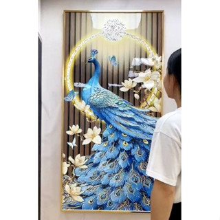 Tranh ĐÍNH ĐÁ PHA LÊ tráng gương cao cấp/tranh treo tường