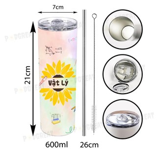 Quà Tặng Giáo Viên 8/3, Bình Giữ Nhiệt 600ml, Hoa Quà Tặng Quốc Tế Phụ Nữ 20/10, 20/11, Tặng Cuối Năm, Nhà Giáo Việt Nam