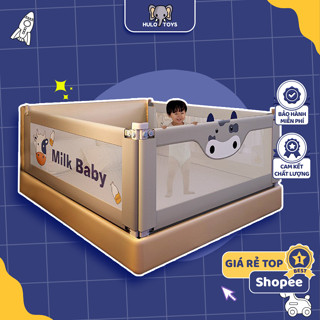 [XẢ KHO] Thanh Chắn Giường Cho Bé Hulo Toys Cao Cấp 2024, Thanh Chắn Nâng Hạ Một Bên An Toàn Cho Bé