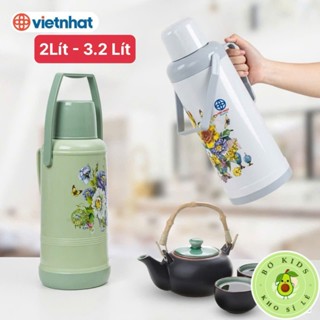 Phích đựng nước nóng 2l Việt nhật (MS:3986-1) Bình thủy đựng nước truyền thống giá rẻ, giữ nhiệt 12h