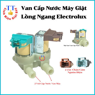 Van Từ 2 Đầu Cấp Nước Máy Giặt Electrolux Cửa Ngang