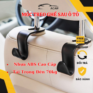 Móc Treo Đồ Đa Năng Gắn Sau Ghế Ô Tô, Móc Chữ S Treo Đồ Sau Ghế Xe Hơi, Chất Liệu Nhựa ABS Cao Cấp