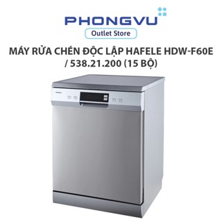 Máy rửa chén độc lập Hafele HDW-F60E/ 538.21.200 (15 bộ) - Bảo hành 36 tháng