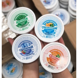 [MẪU MỚI] Bột Trắng răng Nga- Bột trắng răng vị Bạc hà màu ngẫu nhiên