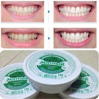 [MẪU MỚI] Bột trắng răng Nga -  Giúp răng trắng sáng men răng màu ngẫu nhiên