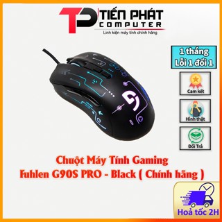 Chuột máy tính Gaming Fuhlen G90S PRO / Black  - Có Dây BH 24T Chính hãng